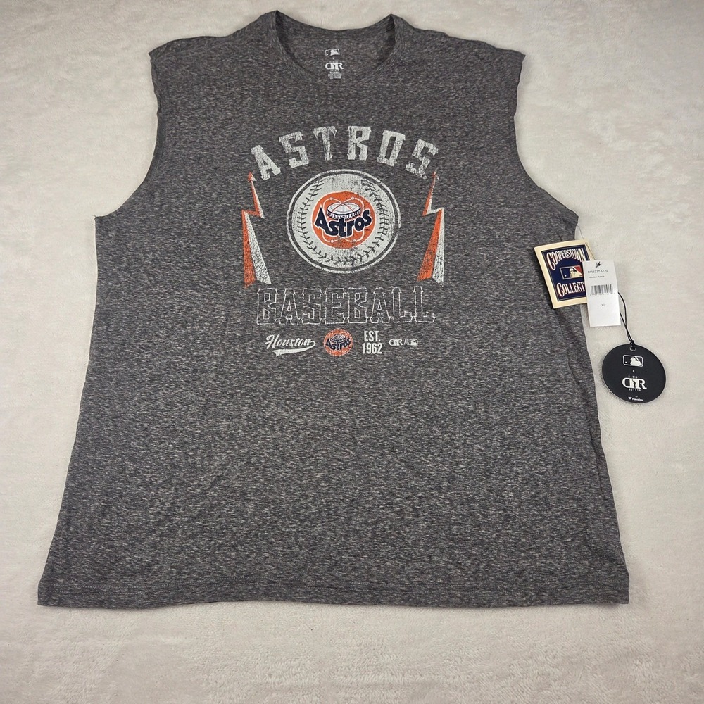 DR Darius Rucker Collection Houston Astros Baseball Muscle Tank Top XL